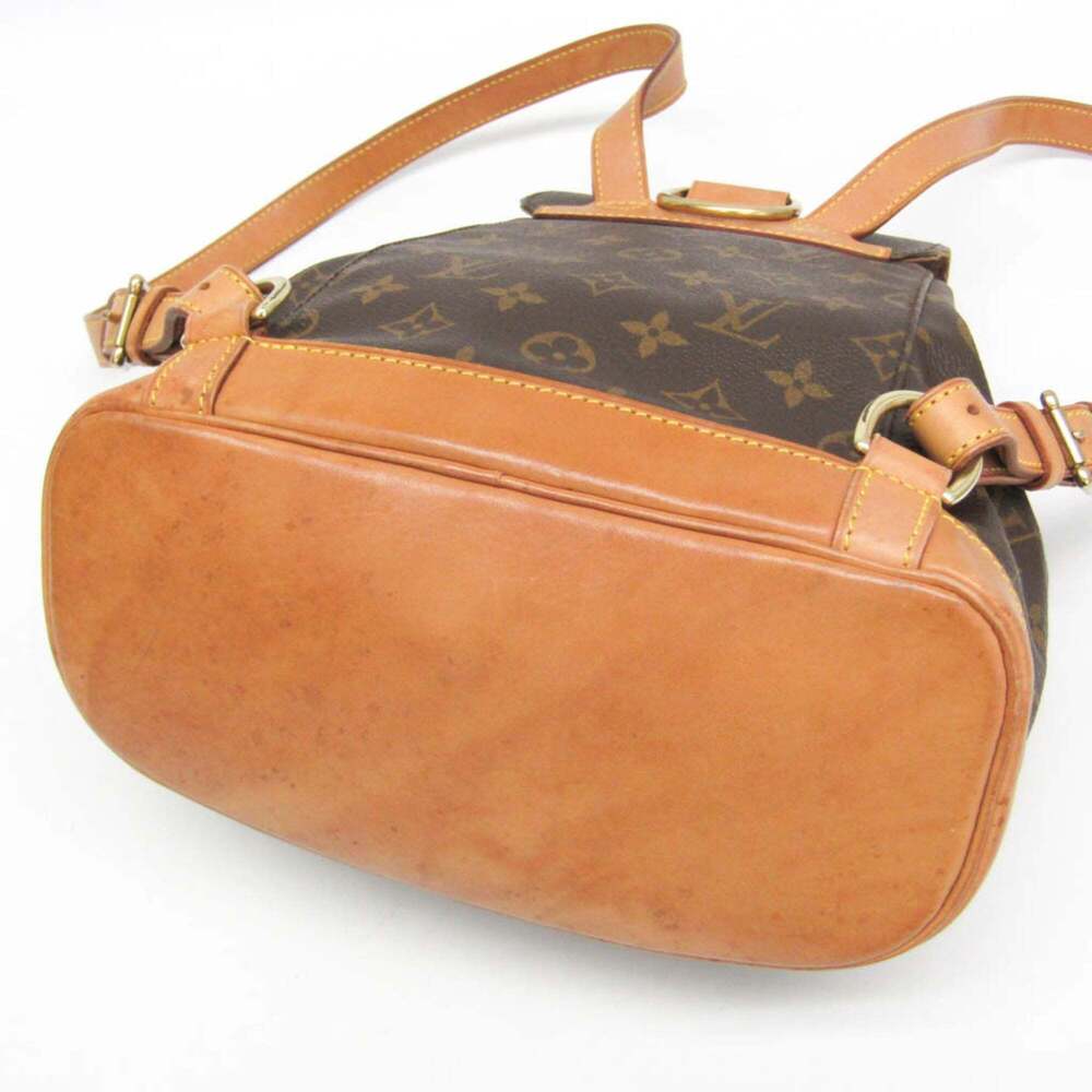 LOUIS VUITTON Brown Monogram Backpack - Picture 4 of 16